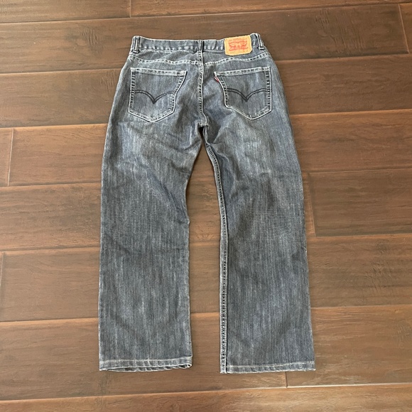 Levis 505 Regular Boys Men 16 Reg Blue Gray 28x25 - Picture 3 of 7